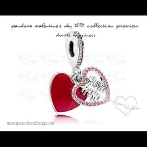Pandora 2018 Valentine’s Day Double Happiness